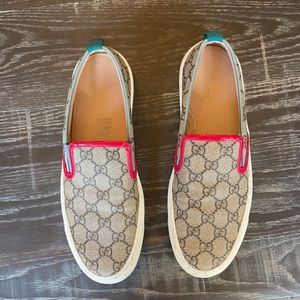 GUCCI SLIP ON SNEAKERS